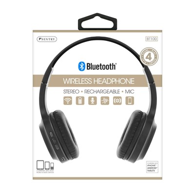 Sentry BT100 Black, Bluetooth Wireless 