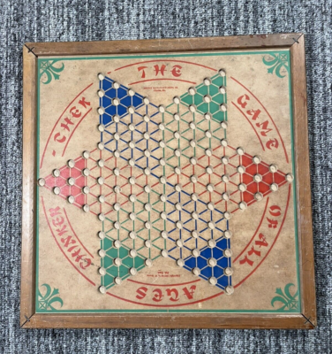 VTG 1937 Chinker Chek The Game Of All Ages by L.W. Brown