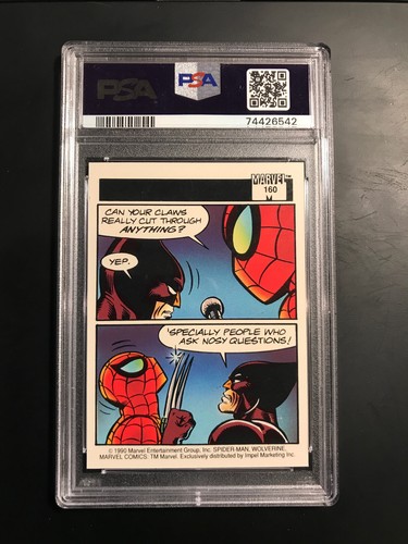 1990 Marvel Universe PSA Graded Cards Impel - Pick - Picture 215 of 219