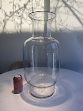 Huge Vintage Blenko Glass Joel Myers Crystal Clear 7048 Floor Vase MCM  21" Tall
