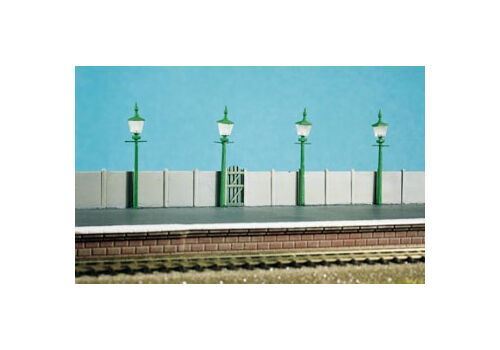 Station / Street Lampes (4 pour Paquet) - N Gauge Ratio 213 - Photo 1/2