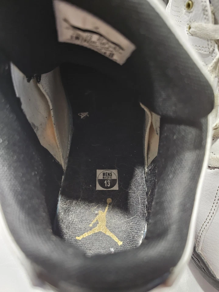 Nike мужские Jordan Ol' школа низкий белый/металлик золото 317765-133 - Изображение 4 из 4