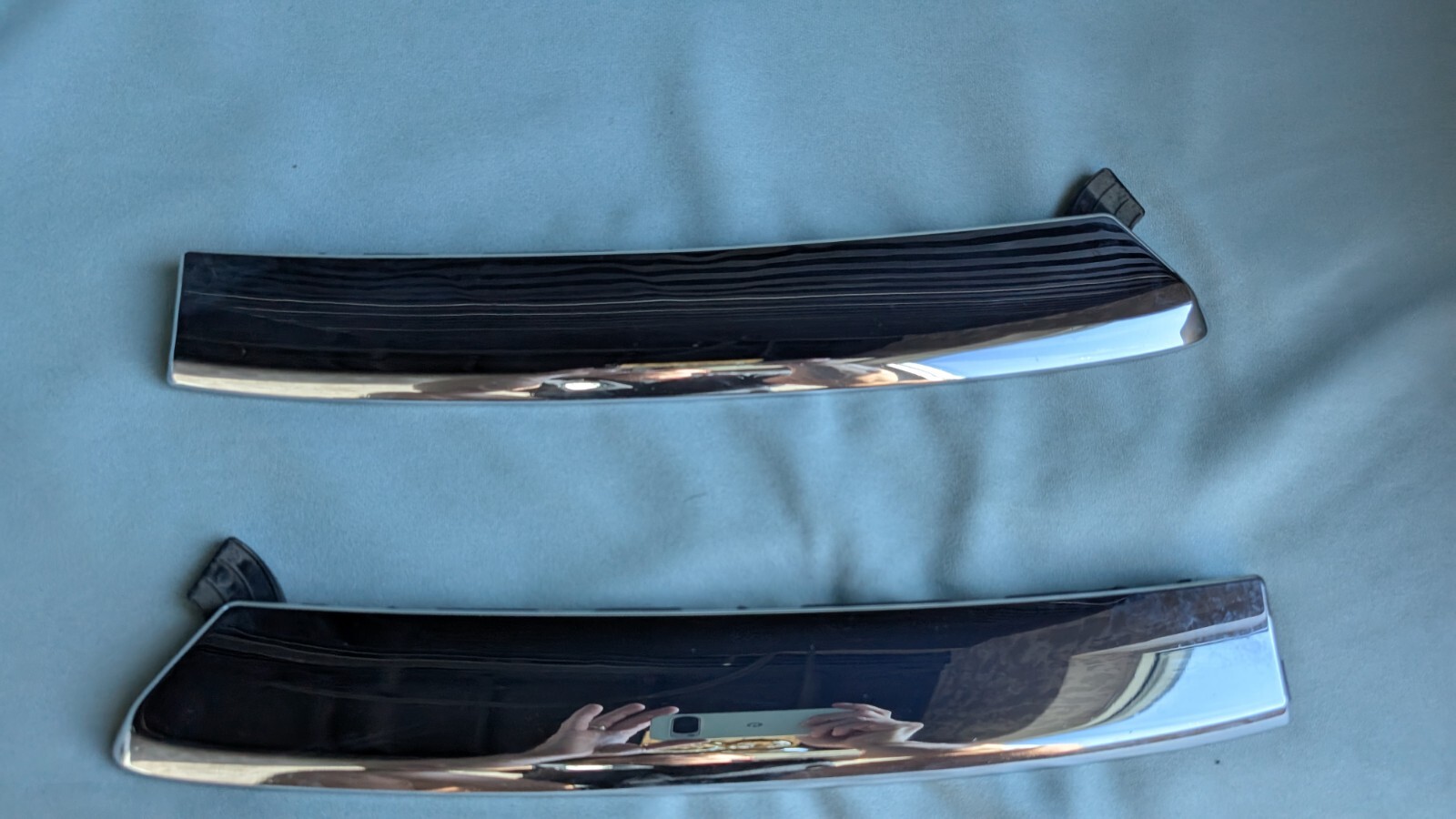 Rolls Royce Wraith Dawn Front Bumper Chrome Trim Cover LH 51117370551 