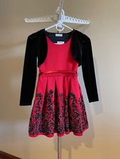 Girl's Beautees Dress  Jacket Size 7 Pre-owned