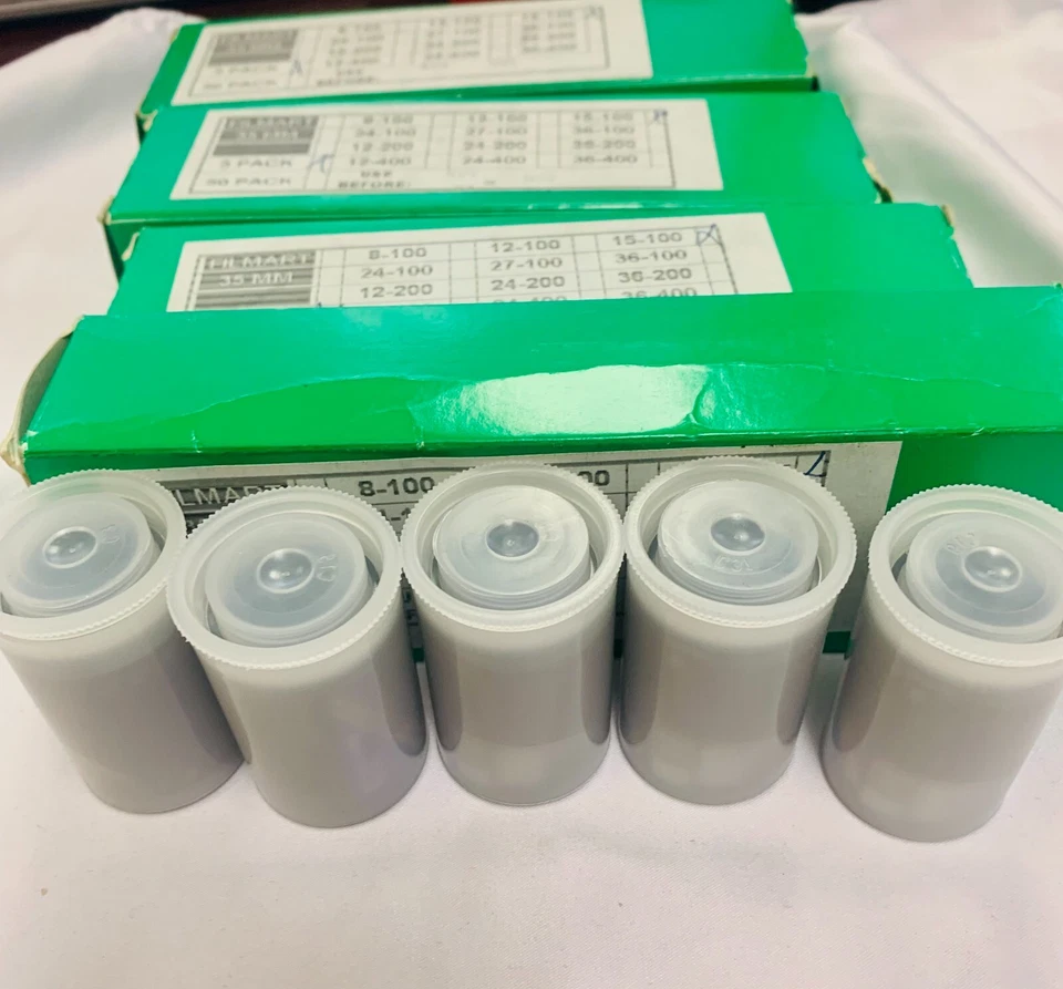 FILMART 35mm Print Film- Four Pro Pks of 5 rolls- 100 ISO- 12 Exp.- Exp. 1995 - Image 3 of 4