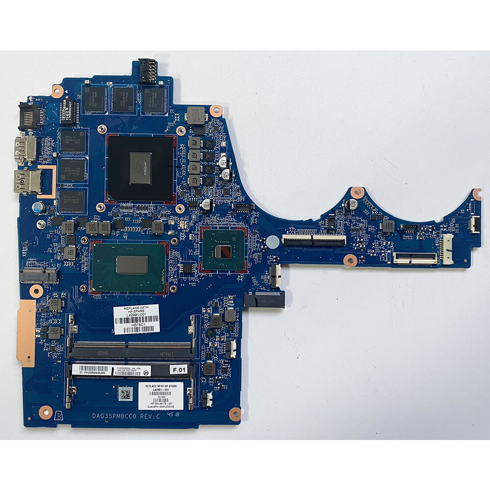 For HP 15-BC i7-8750H GTX1060 6G Laptop Motherboard DAG35PMBCC0