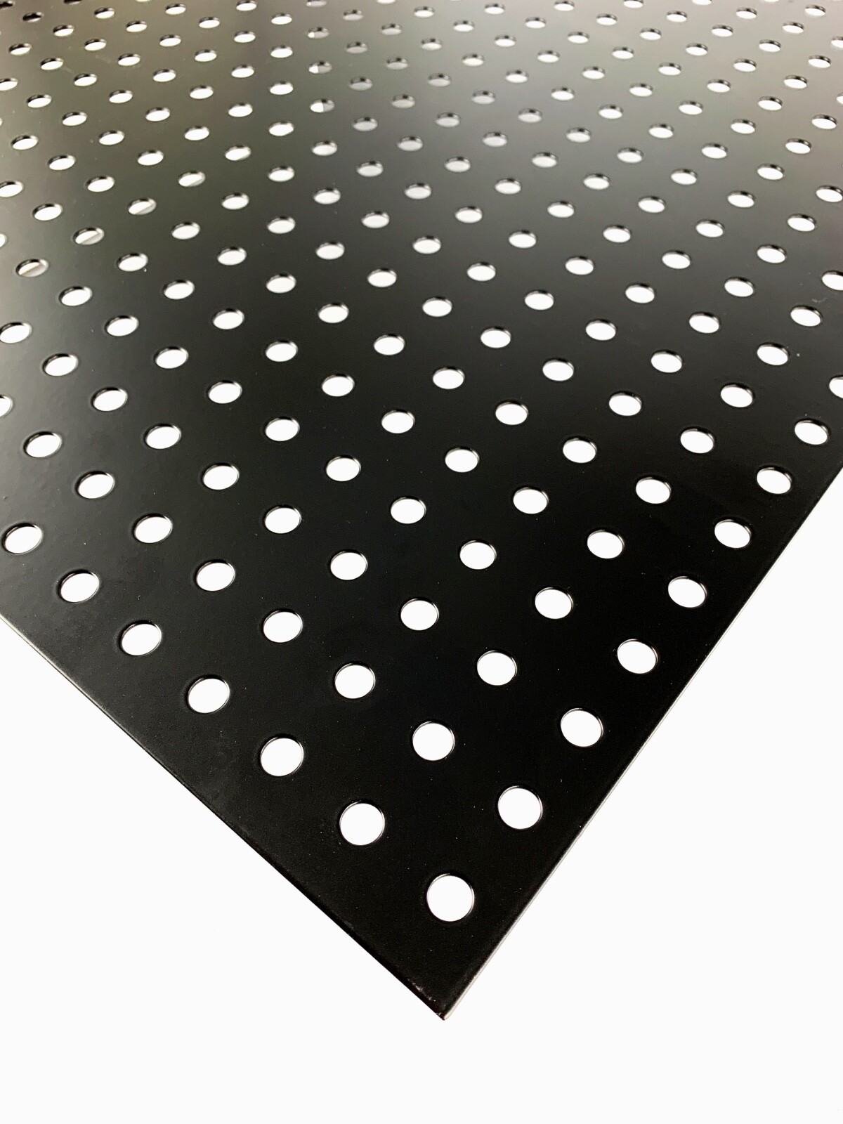 Stahl Verzinkt Lochblech Farbig Schwarz RG10-25,9 Stahl Blech 1,5mm Stärke