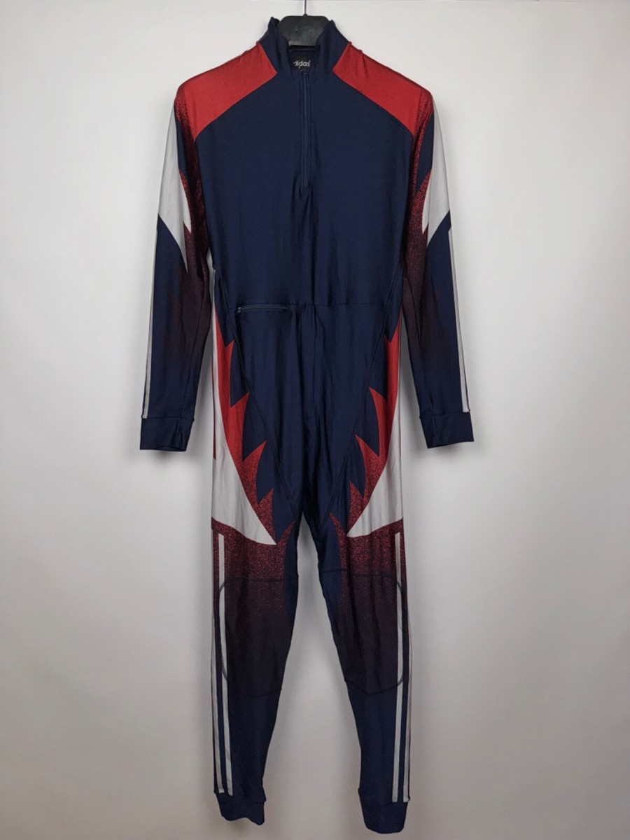 【激レア】90s adidas ジャンプスーツ ADIDAS 90s SWIMSUIT VINTAGE FULL BODY SUIT SWIMSKIN SPEEDSUIT RARE