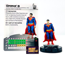 DC Heroclix Superman 015 w/ Card Masters of Time Set
