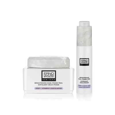 Erno Laszlo Brightening Dual Phase Peel Vitamin C Lactic Acid NEW Sealed Box
