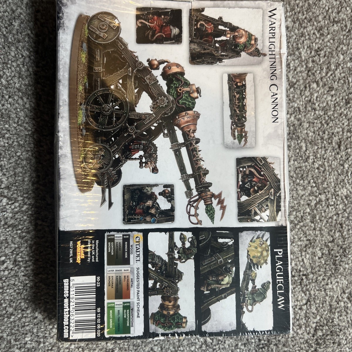 Figurine AoS Skaven - Plagueclaw / Warp Lightning Cannon