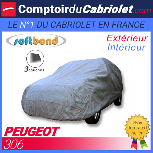 Housse Peugeot 306 bâche anti-rayure contre humidité garage