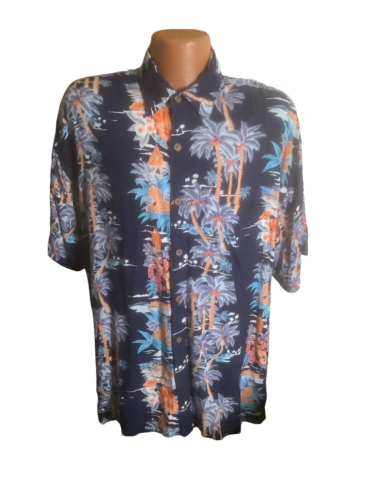 Bali Regular Regular Size Casual Button-Down Shirts for Men