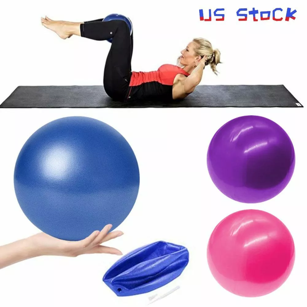 Mini Yoga Ball Anti Burst Exercise Balance Workout Stability Fitness  Pilates