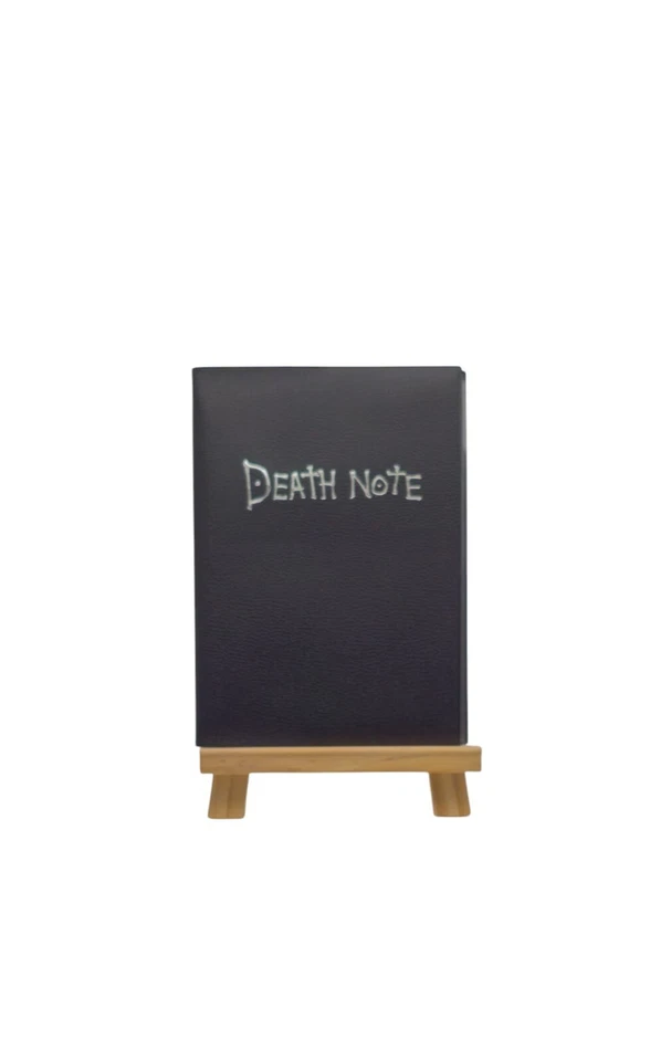 Death Note Notizbuch A5 Kunstleder Feder & Halskette Anime Manga Sammler NEU OVP - Bild 3 von 4