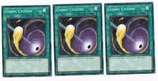 3x - Cosmic Cyclone - SR10-EN032 - Common - 1st Ed