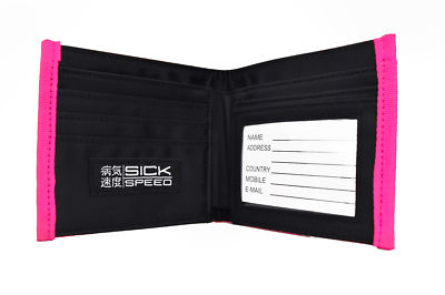 Sickspeed Wallet Seat Belt Seatbelt Pad Racing Harness Bifold Billfold - Foto 4
