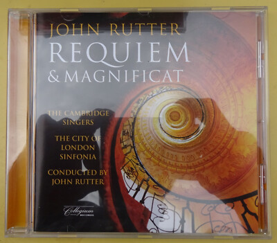 John Rutter - Requiem & Magnificat - Cambridge Singers - CD Collegium   CSCD 504