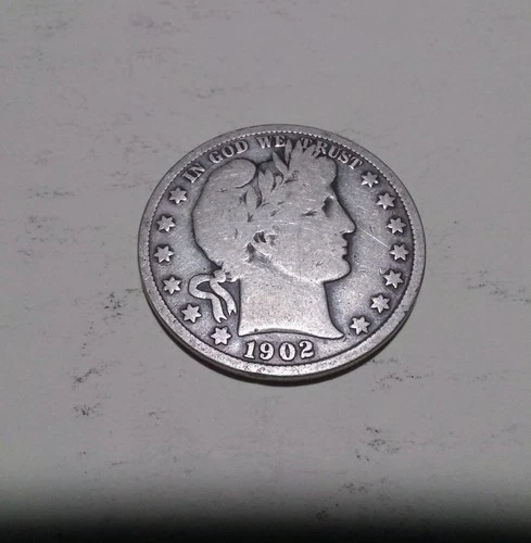 1902 Barber / Liberty Head Half Dollar,, No Mint Mark