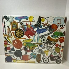 1981 New SPORTSTUFF Jigsaw Puzzle Gail Abelove Sealed Great American Factory 550