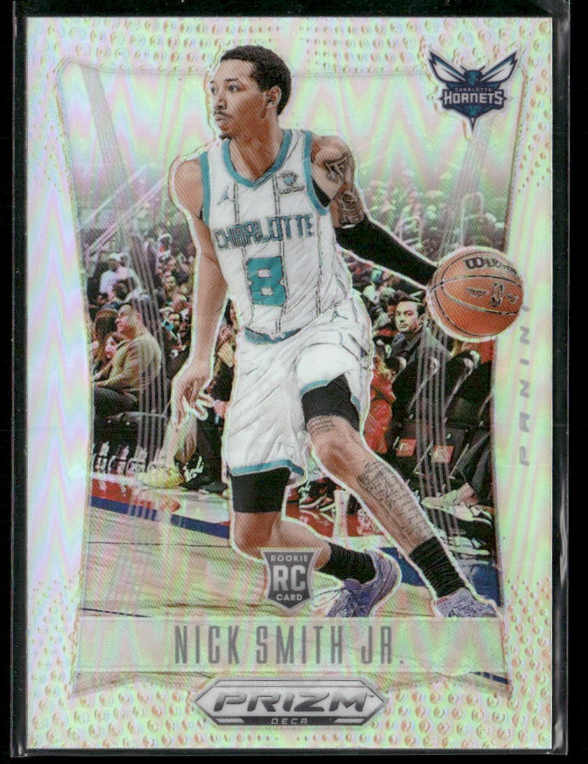 2023-24 Panini Prizm Deca #66 Nick Smith Jr. Prizms Silver