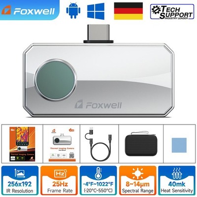 FOXWELL RT100 Thermalbildkamera für Android Type-C Schiffsinspektion