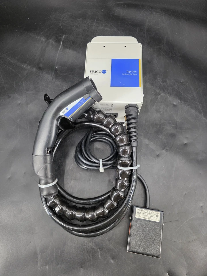 Pistola de aire ionizante Simco-Ion Top Gun Low Balance con compañero, 120V 4006992 Foto 2 de 4