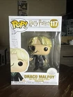 Harry Potter Draco Malfoy #117 Funko Pop Figure with Spider Design New In Box