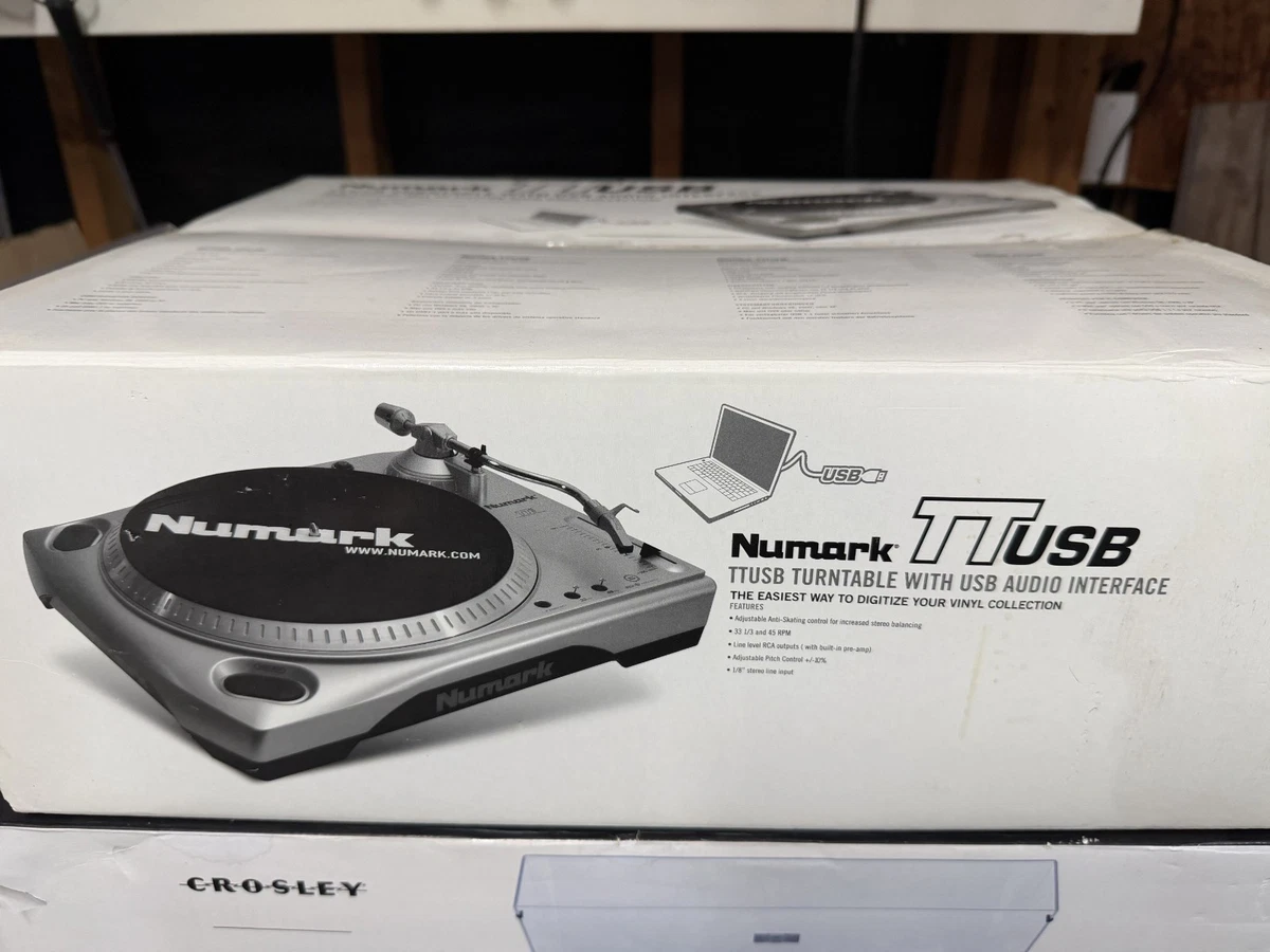 Numark TTUSB Belt Drive DJ Turntables for sale | eBay