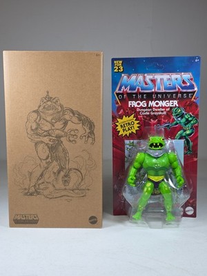Masters of the Universe Origins Frog Monger Figure - Mattel Creations Exclusive