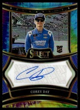 2025 Panini Prizm Nascar Tie Dye Sigs Corey Day Rookie Auto 11/25 #S-CDY