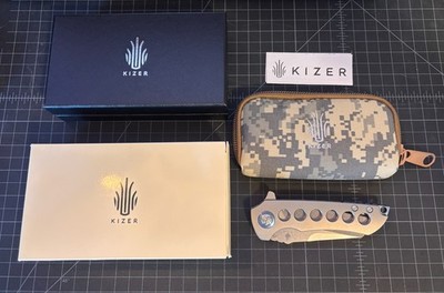 Kizer critical Ki4508 Matthew Christensen flipper s35vn - Folding Knife - EDC