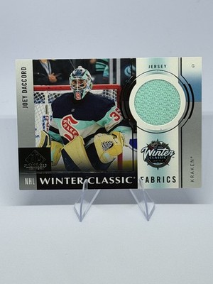 2024-25 Upper Deck Sp Game Used - 2024 Winter Classic Fabrics Joey Daccord...