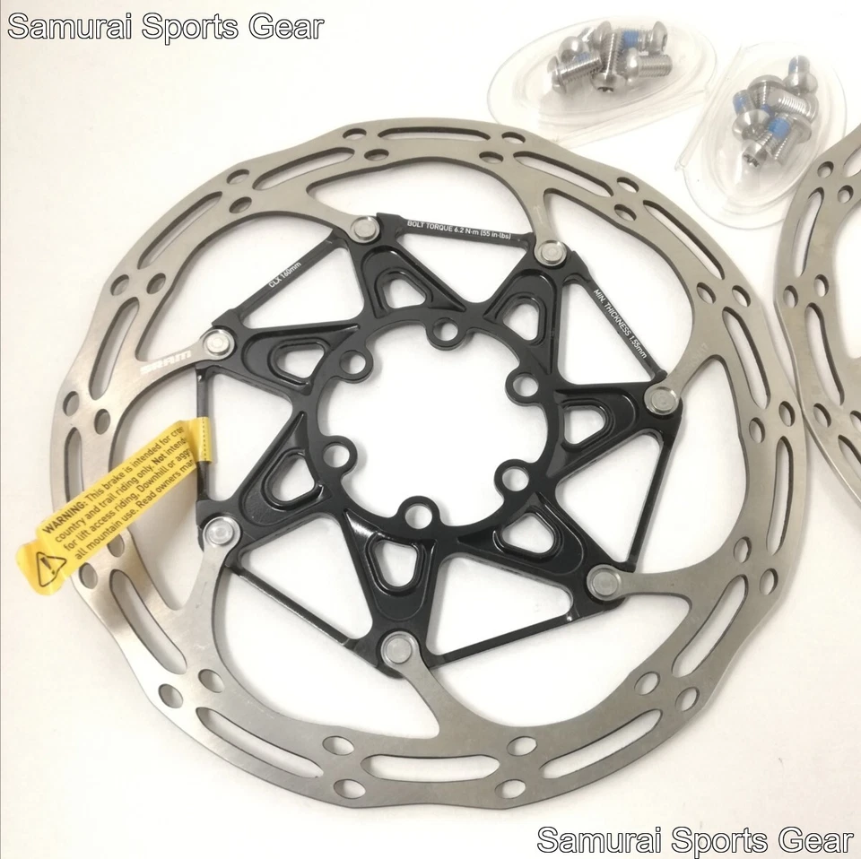 Роторы дискового тормоза SRAM Centerline X 160 мм (2) 6 болтов новые - Изображение 2 из 4