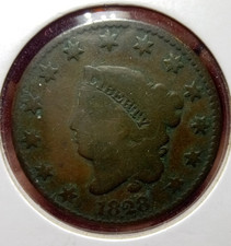 1828 Small Wide Date Large Cent Probably Good