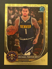 Marketplace image: Topps 2025-26 Bowman Chrome Michael Porter Jr Nuggets BCV-179 Superfractor 1/1