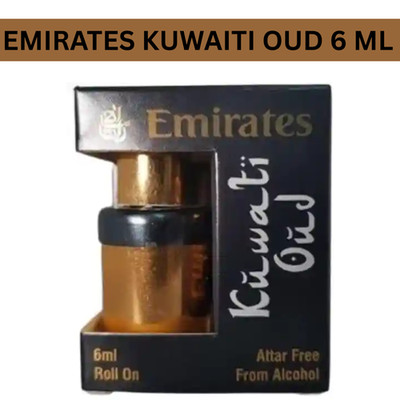 Emirates kuwaiti oud attar  oil with fresh fragrance & romantic mood enhance 6ml