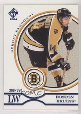 2003-04 Pacific Private Stock Reserve Blue 308/350 Sergei Samsonov #11 y0i