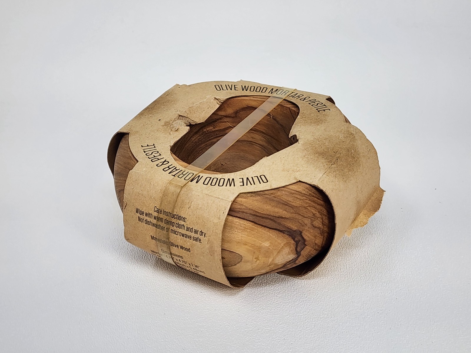 Thirstystone Olive Wood Mortar