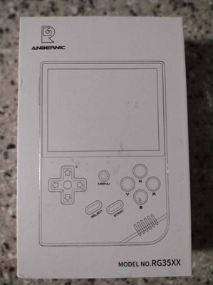 Anbernic RG35XX  64GB Handheld- Black Transparent, Includes FREE Travel Case