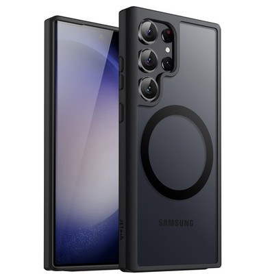 Magnetic Case for Samsung Galaxy S23 Ultra 5G 6.8-Inch, Compatible