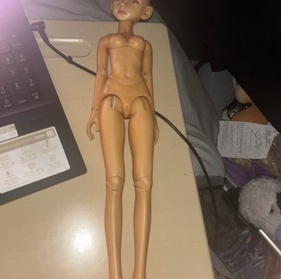 Resin soul Ball Jointed Doll BJD With Anime Eyes