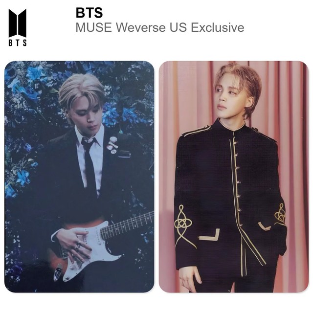 BTS MUSE Weverse US Exclusive Official Photocard KPOP Special Gift