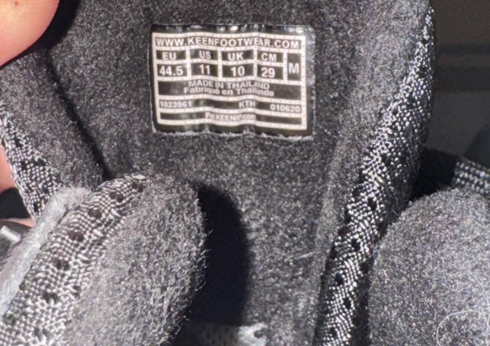 Keen Steens Mid Polar Nero 1023961 Stivali da trekking impermeabili da uomo taglia 11