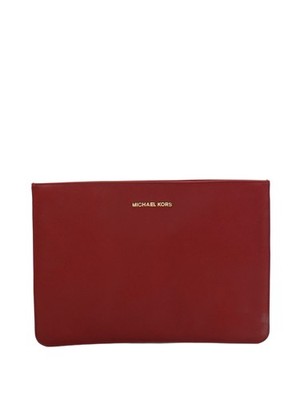 Michael Kors Damen Tasche Rot 100% Sonstige Clutch