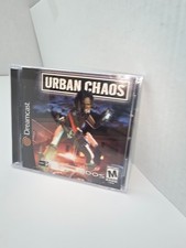 URBAN CHAOS (Sega Dreamcast) Complete w/ Manual TESTED VERY GOOD  #J10