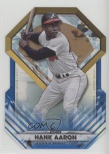 2022 Topps Update Diamond Greats Die-Cuts Blue Hank Aaron #DGDC-53 HOF 3q5