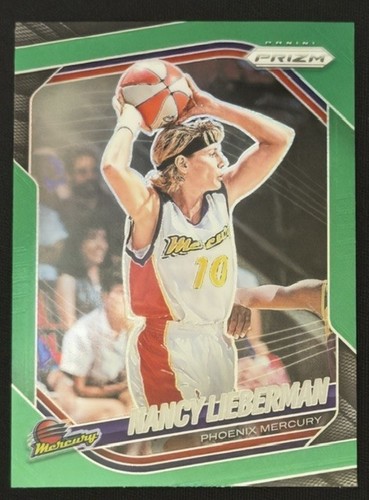 Nancy Lieberman 2025 Panini WNBA Prizm Basketball - Green Prizm #34
