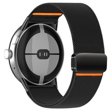 Nylon Magnetic Buckle Watch Band Strap For Google Pixel Watch1 2 3 4 45mm 41mm