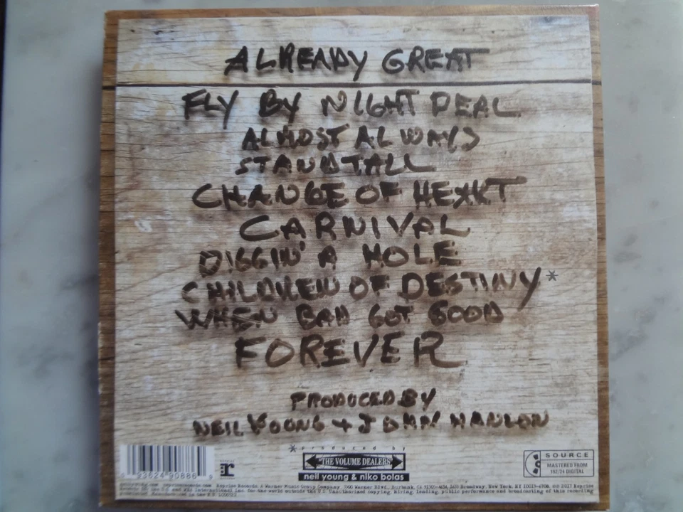 The Visitor - von Young, - Neil & Promise of the Real - DIGIPAK - NEU OHNE OVP - Bild 2 von 2